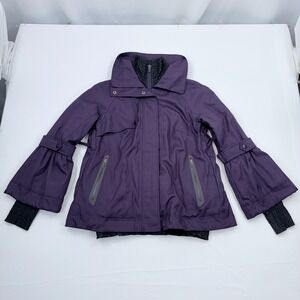 Columbia Titanium Omni-Tech Ski Jacket Womens Medium Waterproof Snowboard Zip